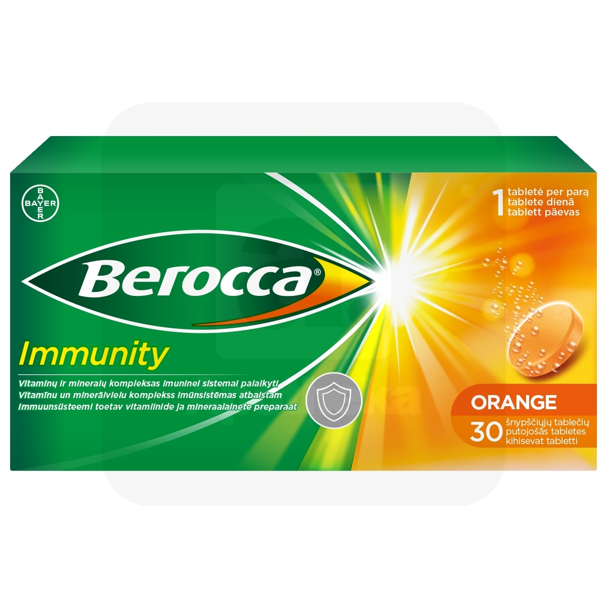 BEROCCA IMMUNITY KIHISEVAD TABLETID N30