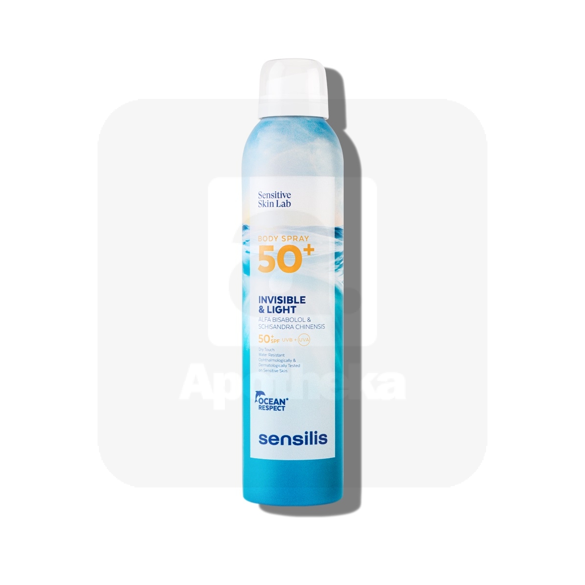 SENSILIS PÄIKESEKAITSESPREI KEHALE SPF50+ 200ML - Изображение товара