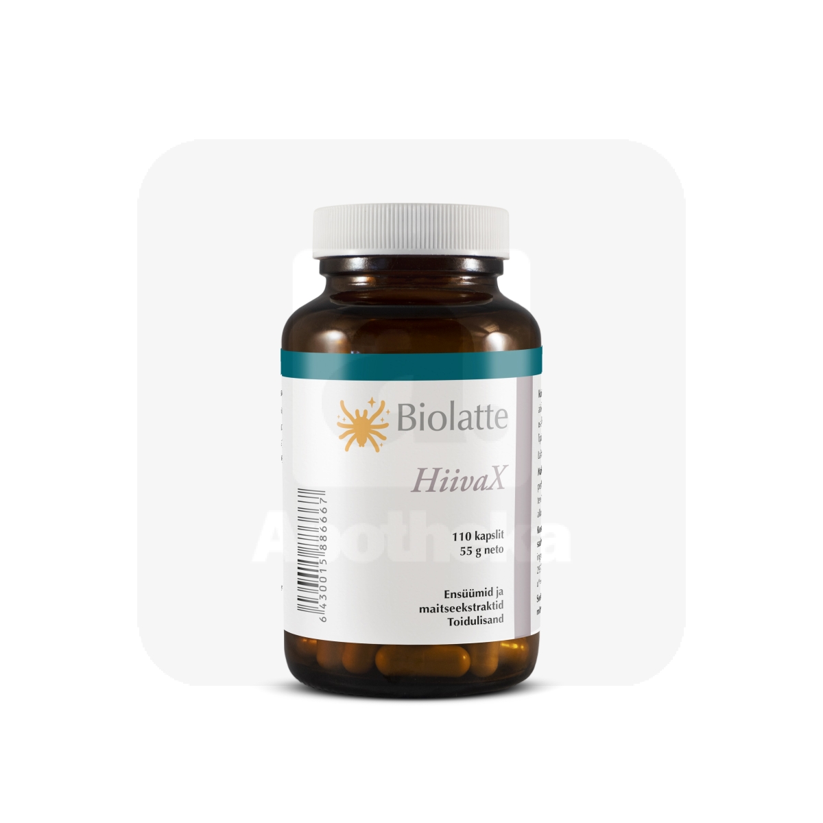 BIOLATTE HIIVAX KAPSLID N110 - Изображение товара