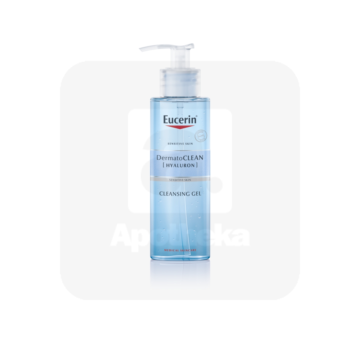 EUCERIN DERMATOCLEAN NÄOPUHASTUSGEEL TUNDLIKULE NAHALE 200ML - Изображение товара