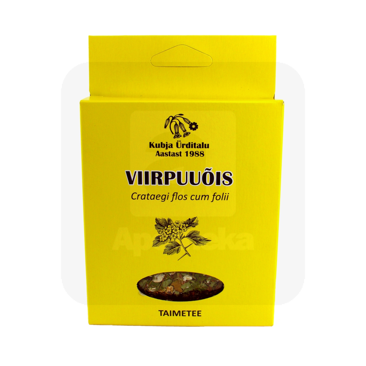 VIIRPUUÕIED (CRATAEGI FLORES) 20G (KARP) - Изображение товара