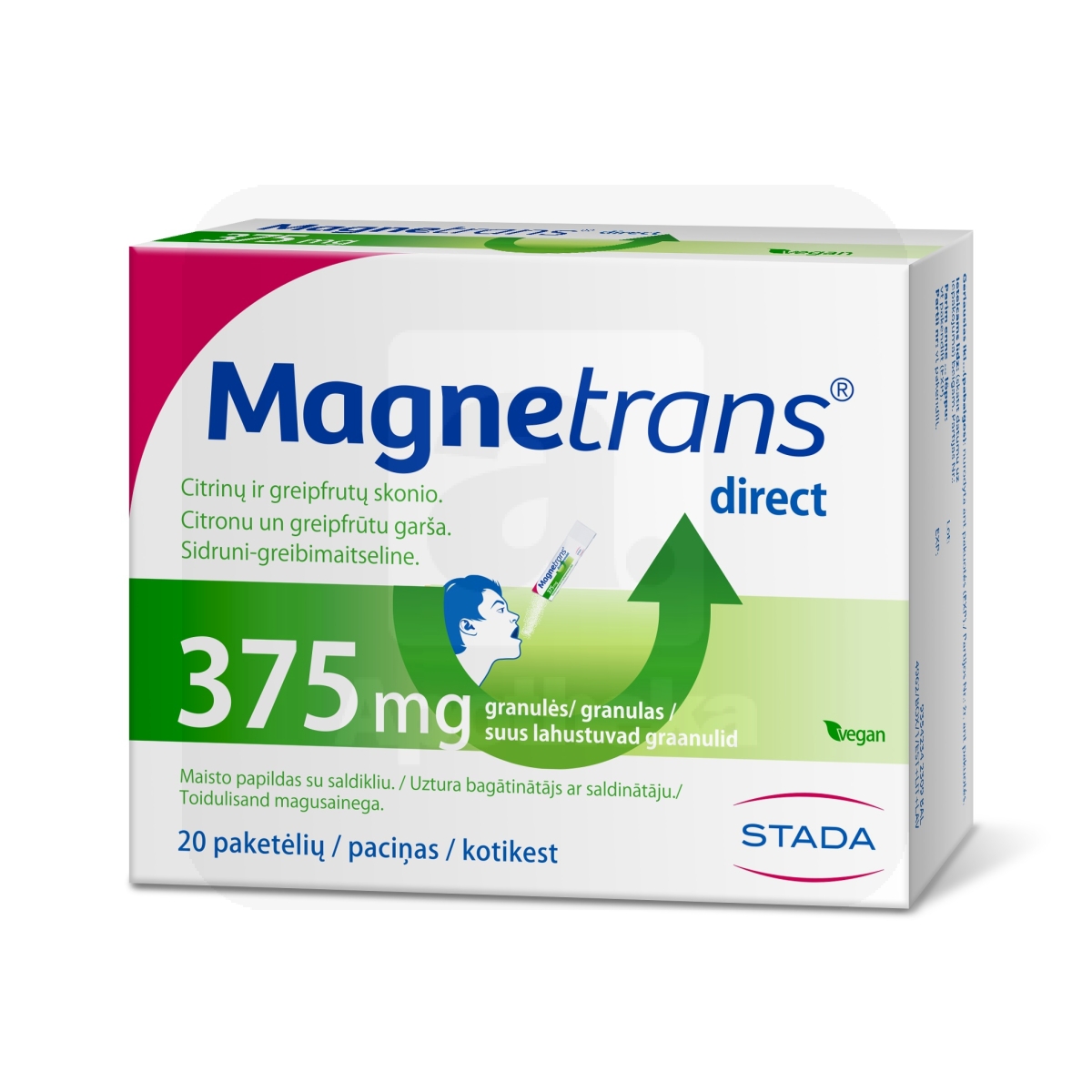 MAGNETRANS DIREKT GRAN 375MG N20 - Изображение товара