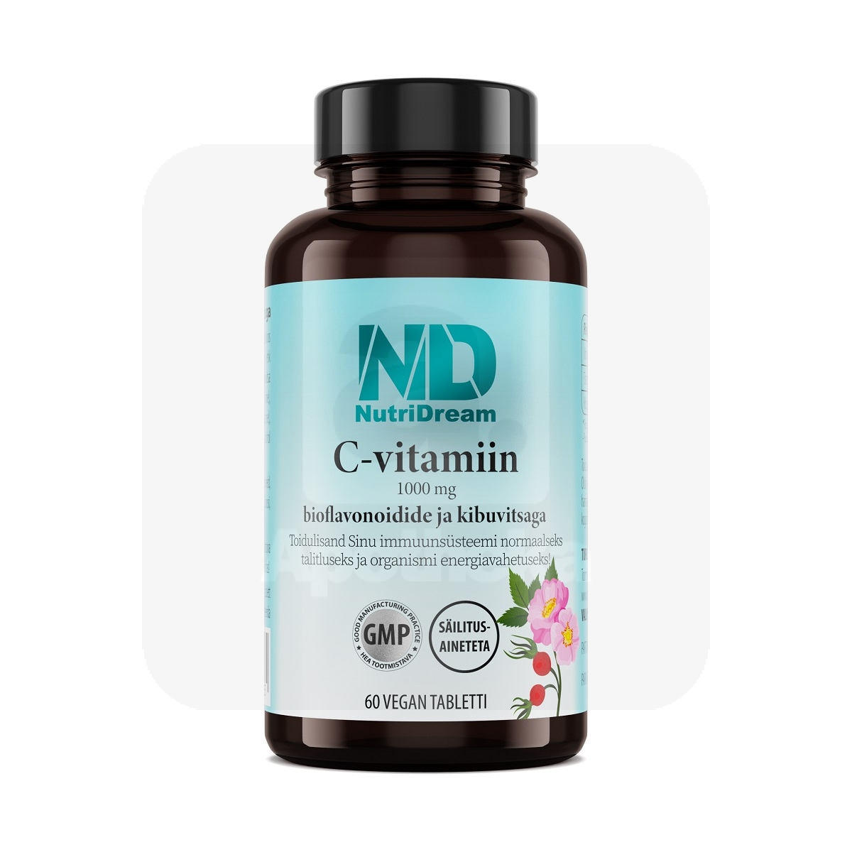 NUTRIDREAM C-VITAMIIN TBL 1000MG N60 - Изображение товара