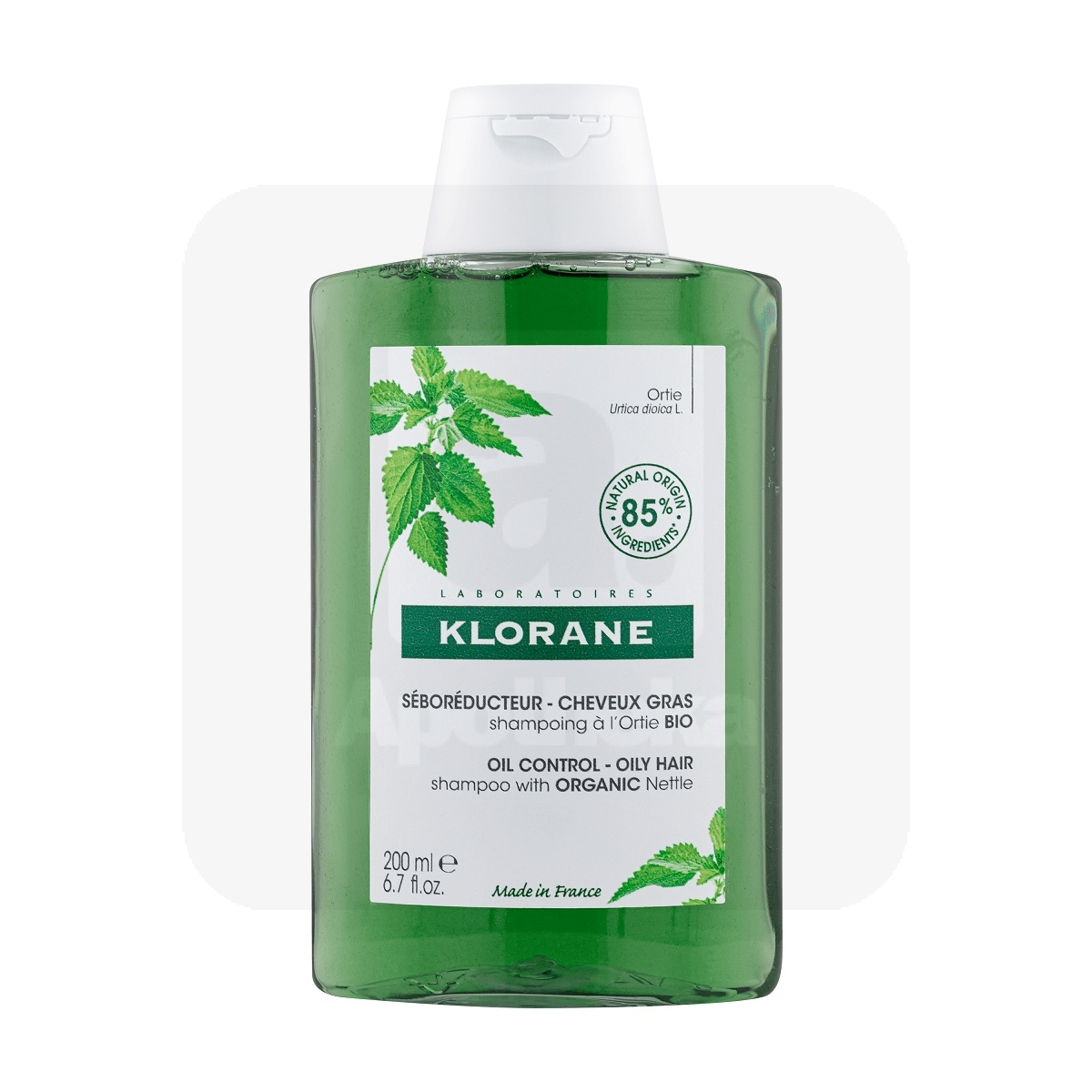 KLORANE SHAMPOON NÕGESE RASUSTELE JUUSTELE 200ML - Изображение товара