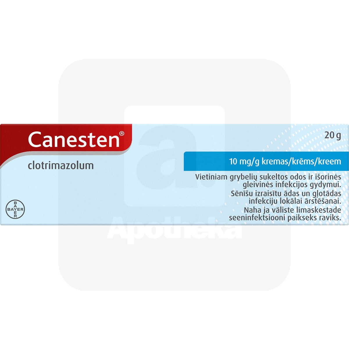 CANESTEN KREEM 10MG/G 20G