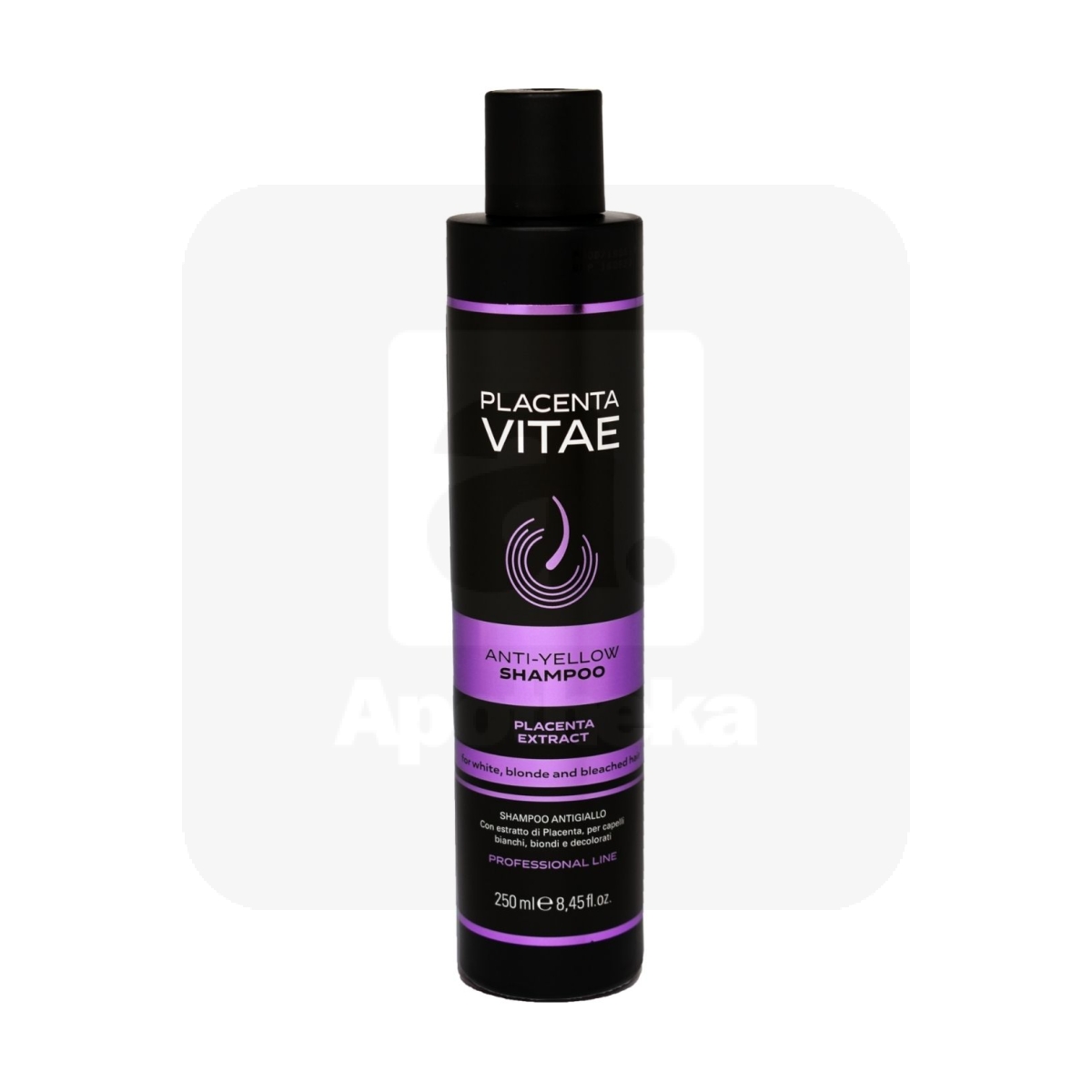 PLACENTA VITAE ANTI-YELLOW HÕBESHAMPOON 250ML - Изображение товара