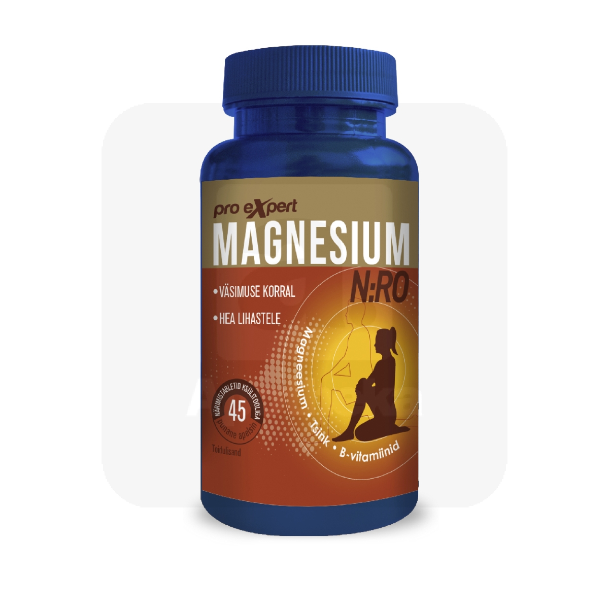 MAGNESIUM PRO EXPERT N:RO NÄRIMISTBL APELSINI N45