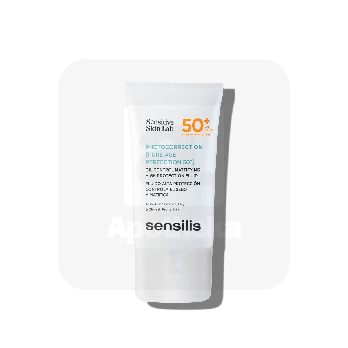 SENSILIS PURE AGE PÄIKESEKAITSE MATISTAV SPF50+ 40ML - Изображение товара