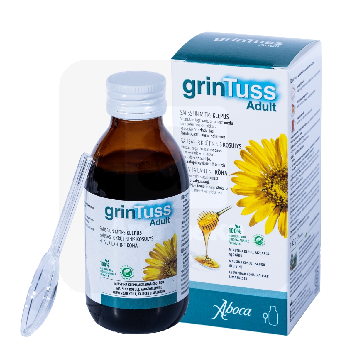 GRINTUSS ADULT SIIRUP 180G - Изображение товара