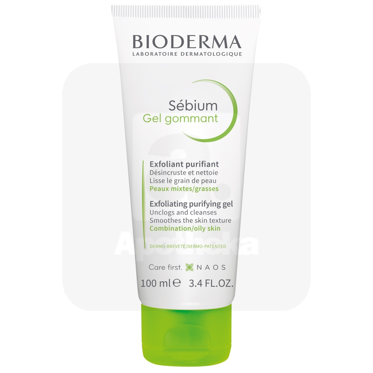 BIODERMA SEBIUM NÄOGEEL KOORIV 100ML