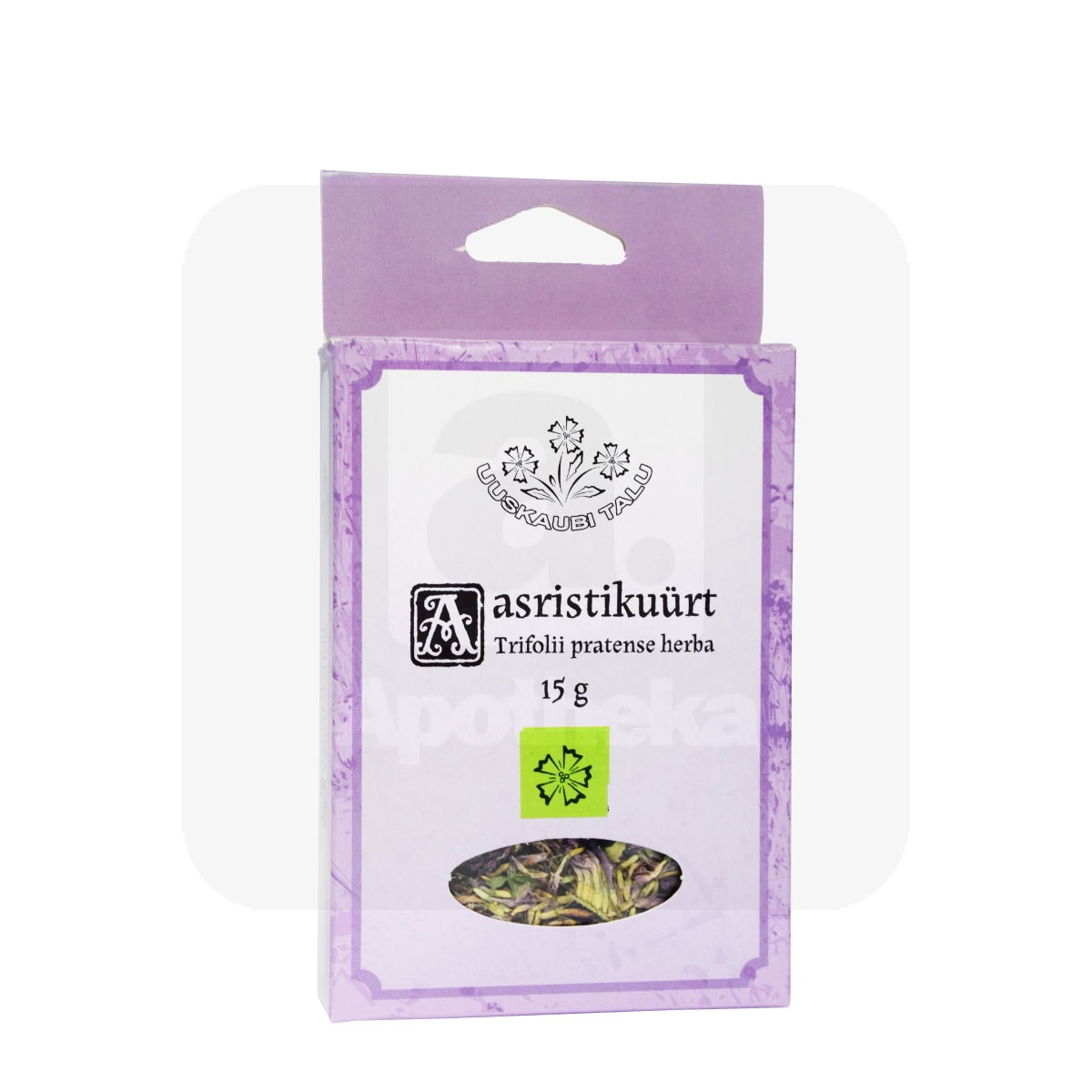 AASRISTIKUÜRT (TRIFOLII PRATENSE HERBA) 15G (KARP) - Изображение товара