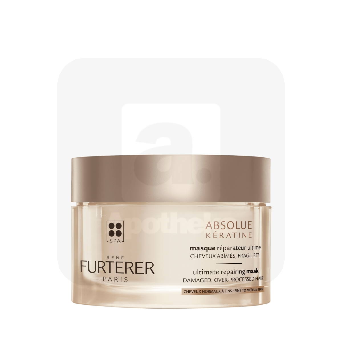 RENE FURTERER ABSOLUE KERATINE JUUKSEMASK TAASTAV 200ML