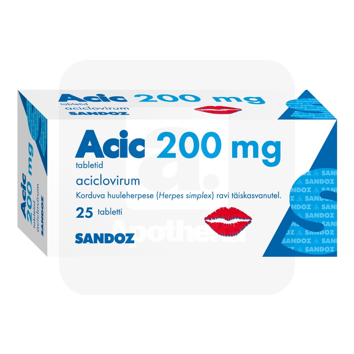 ACIC 200 TBL 200MG N25 - Изображение товара