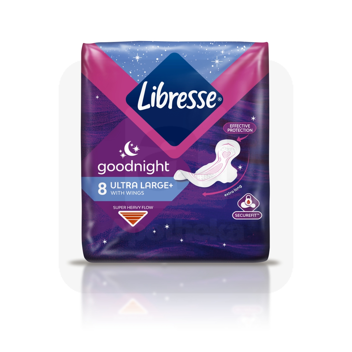 LIBRESSE HÜG SIDE ULTRA THIN GOODNIGHT WINGS N8 - Изображение товара