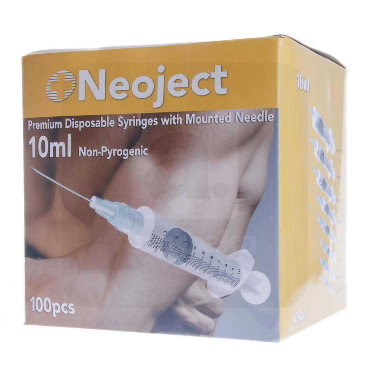 SÜSTAL NÕELAGA NEOJECT 10ML 3 OSALINE (22G) N100 /SLIP TIP/ - Изображение товара