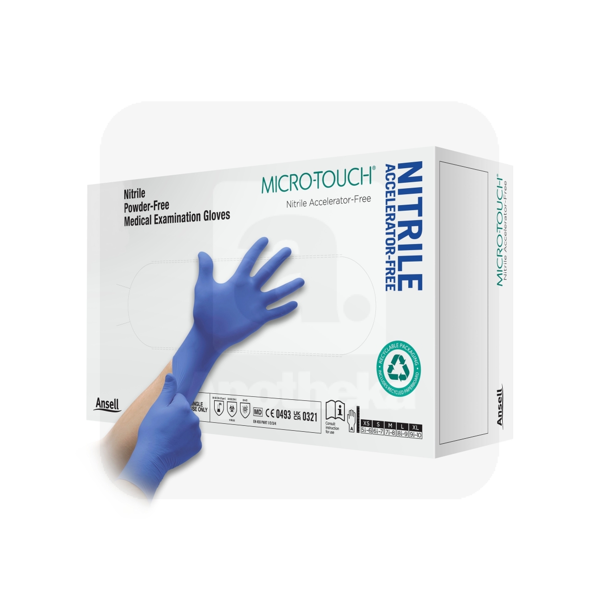 KINDAD MICRO-TOUCH NITRILE PF M N100 ACCEL.FREE PROTS - Изображение товара