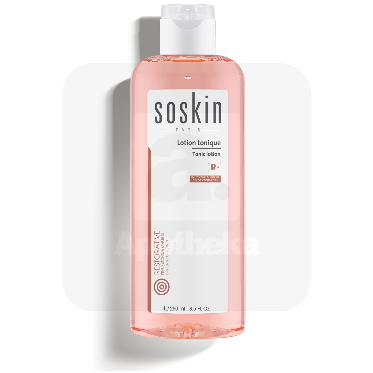 SOSKIN PARIS NÄOTOONIK KUIVALE JA TUNDLIKULE NAHALE 250ML