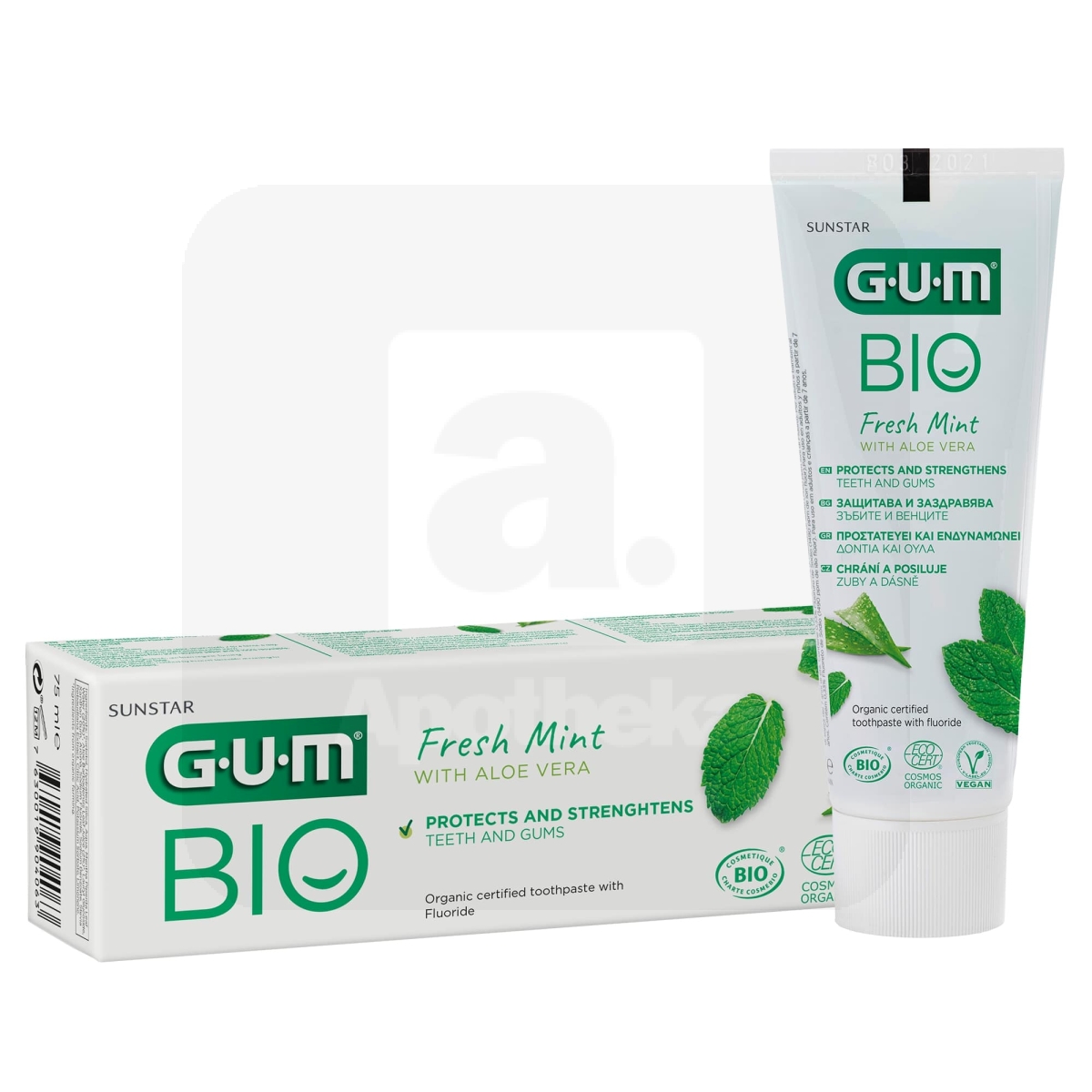 GUM BIO HAMBAPASTA ORGAANILINE VEGAN 75ML - Изображение товара