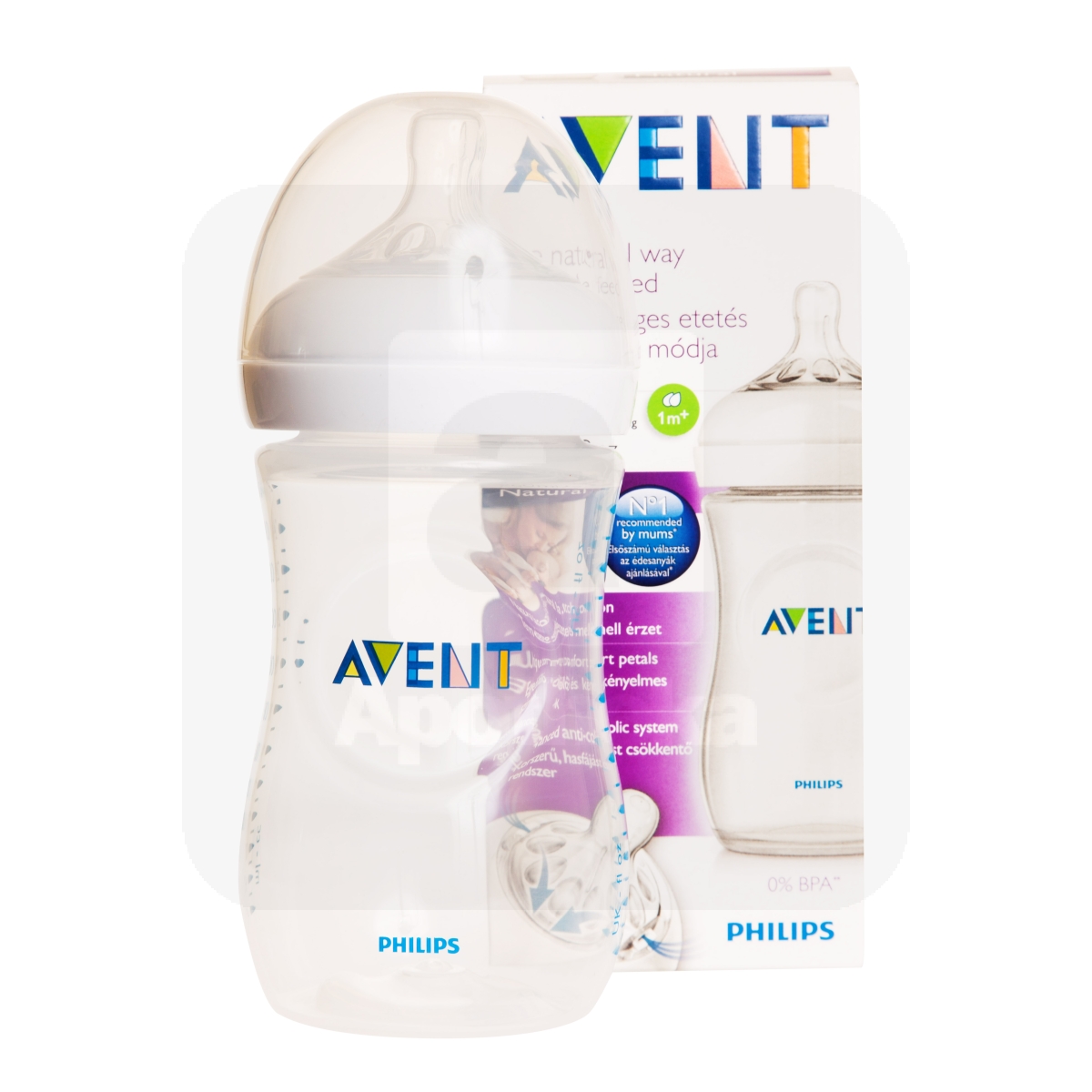 AVENT TOITMISPUDEL NATURAL (SILIK) 260ML - Изображение товара