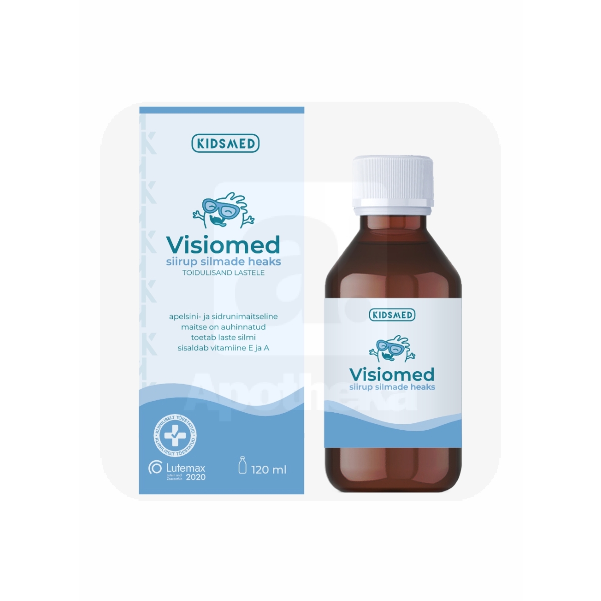 KIDSMED VISIOMED SIIRUP SILMADE HEAKS 120ML - Изображение товара