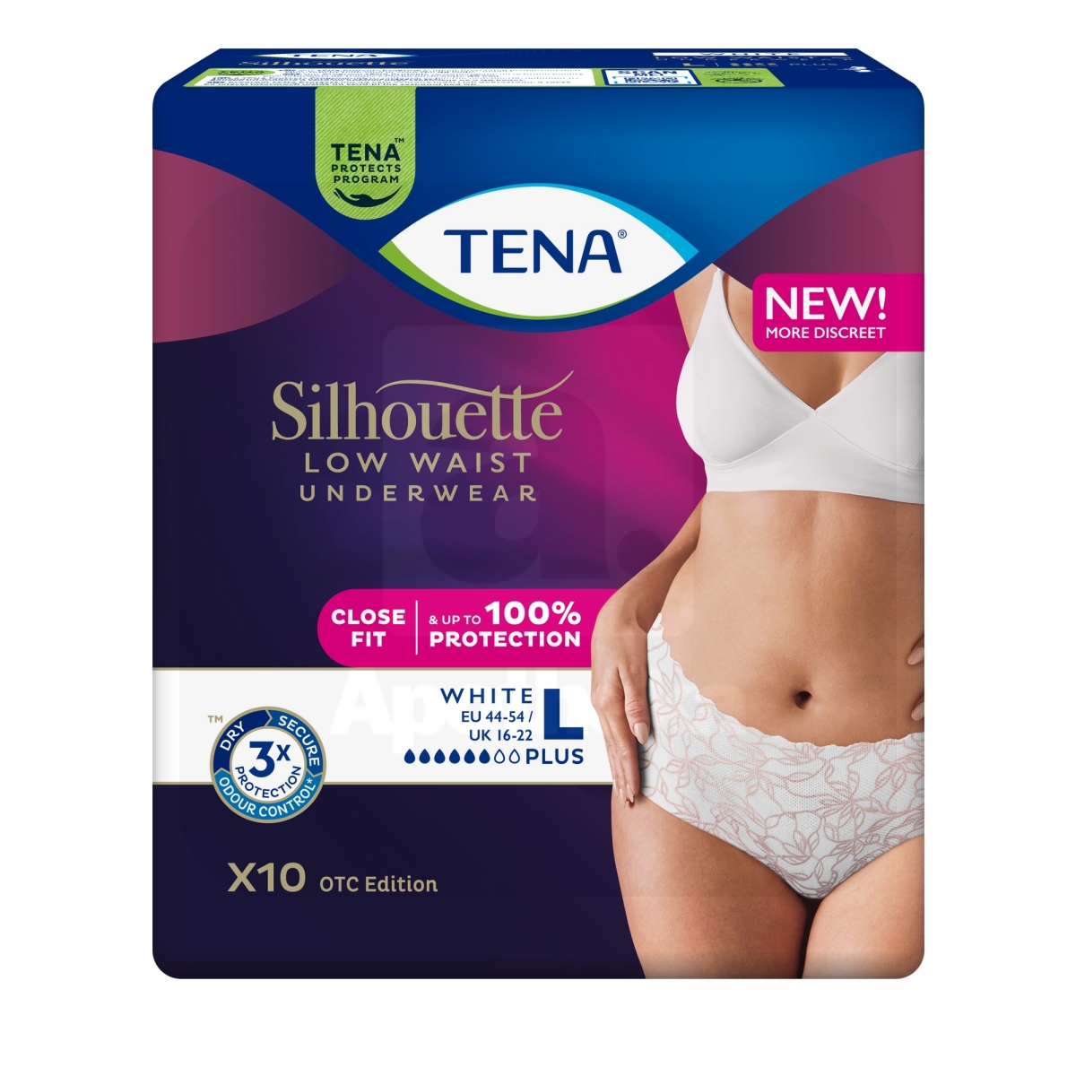 TENA SILHOUETTE PANTS PLUS VALGED L N10 - Изображение товара