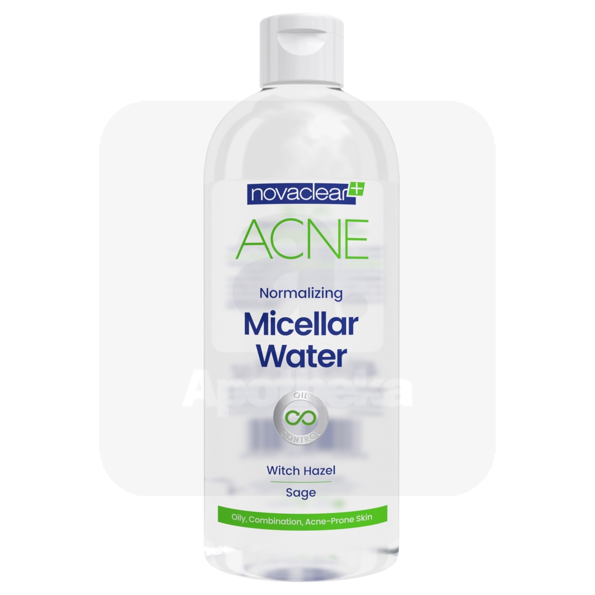 NOVACLEAR GREEN ACNE MITSELLAARVESI 400ML - Изображение товара