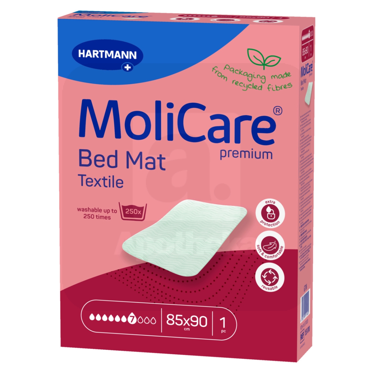 MOLICARE BED MAT TEXTILE 85X90CM N1/155010/ - Изображение товара