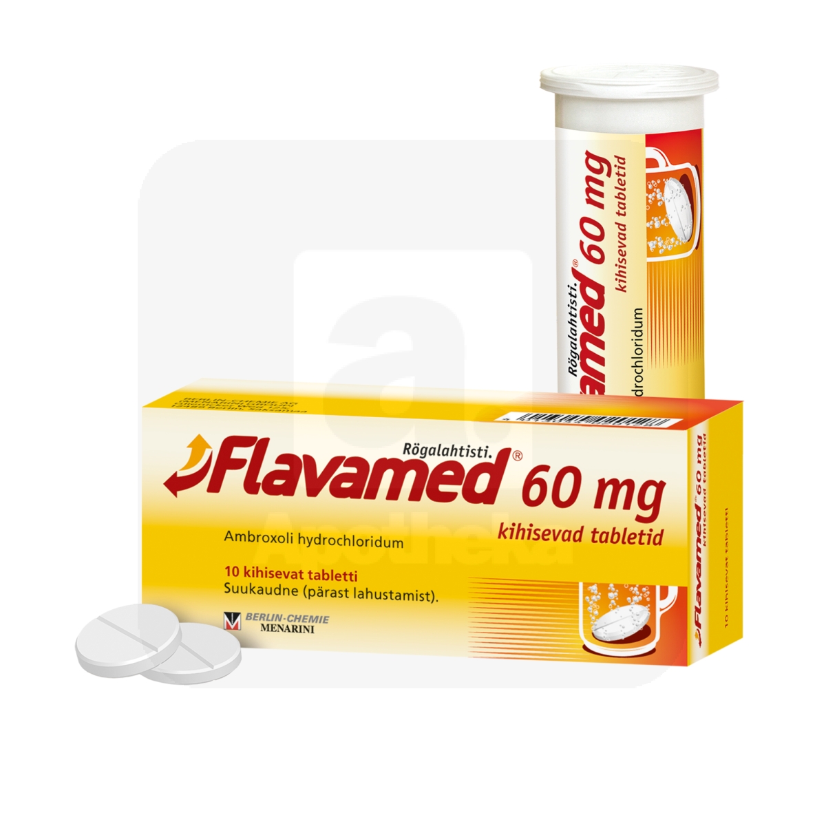 FLAVAMED 60MG KIHISEV TBL 60MG N10 - Изображение товара 1