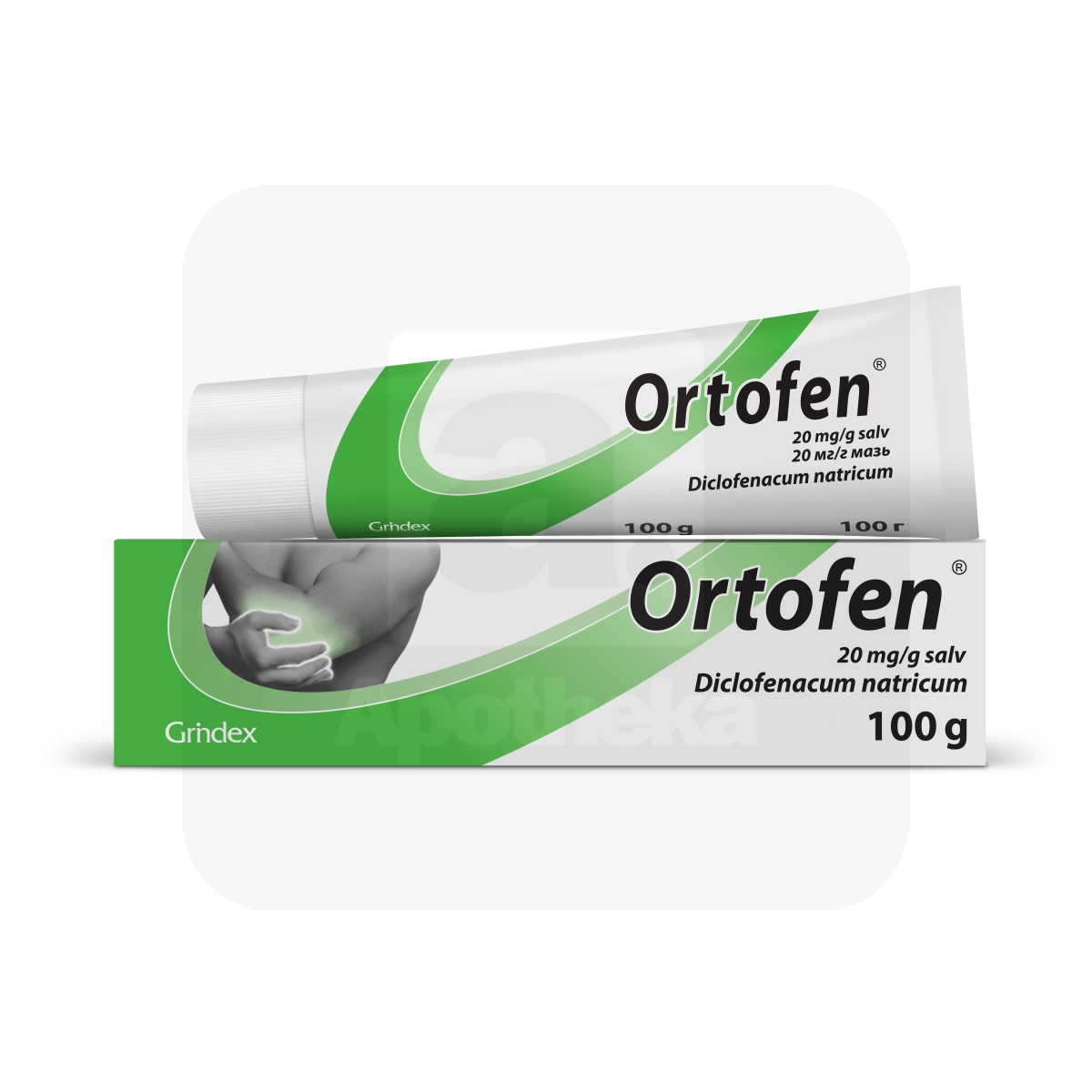 ORTOFEN SALV 20MG/G 100G