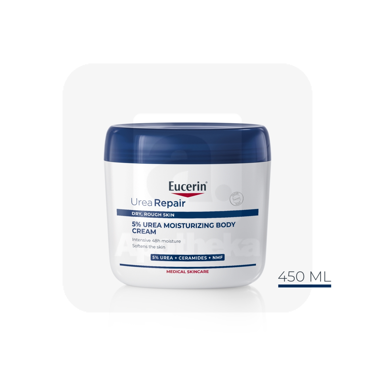 EUCERIN UREAREPAIR KEHAKREEM KUIVALE NAHALE 5% UREA 450ML - Изображение товара