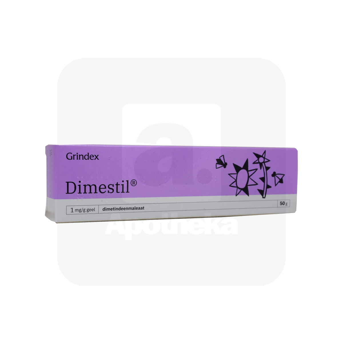 DIMESTIL GEEL 1MG/G 50G