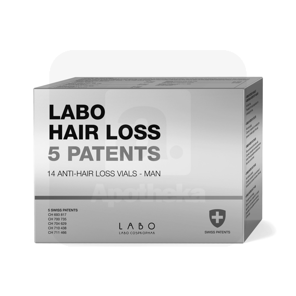 LABO HAIR LOSS 5 PATENTI AMPULLID MEESTELE 3,5ML N14 - Изображение товара