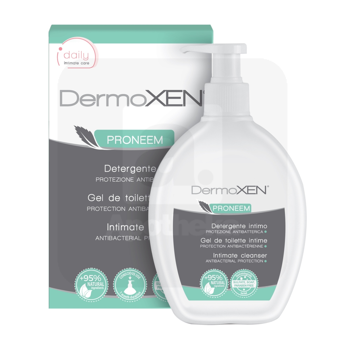 DERMOXEN PRONEEM INTIIMPESUGEEL ANTIBAKTERIAALNE 200ML - Изображение товара