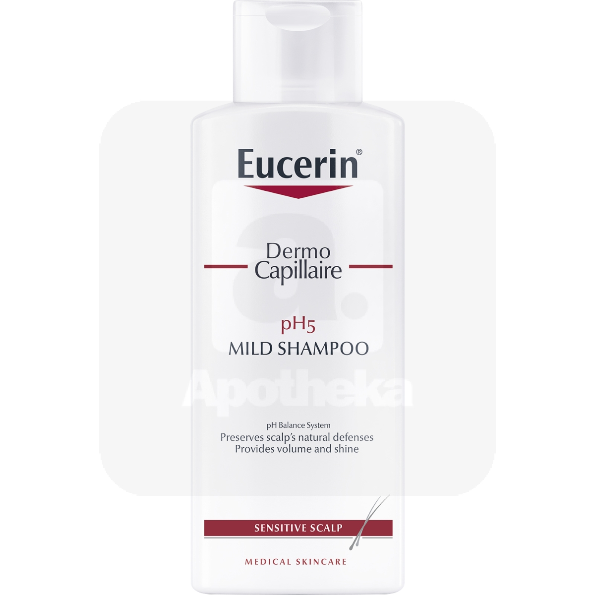 EUCERIN DERMO CAPILLAIRE SHAMPOON ÕRN 250ML - Изображение товара