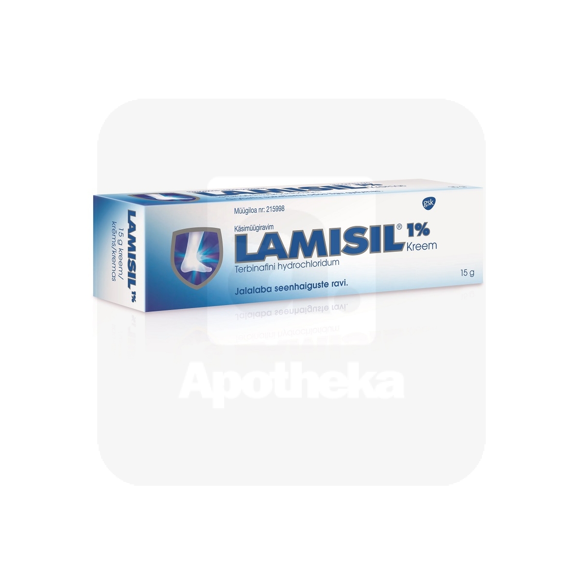 LAMISIL KREEM 10MG/G 15G - Изображение товара