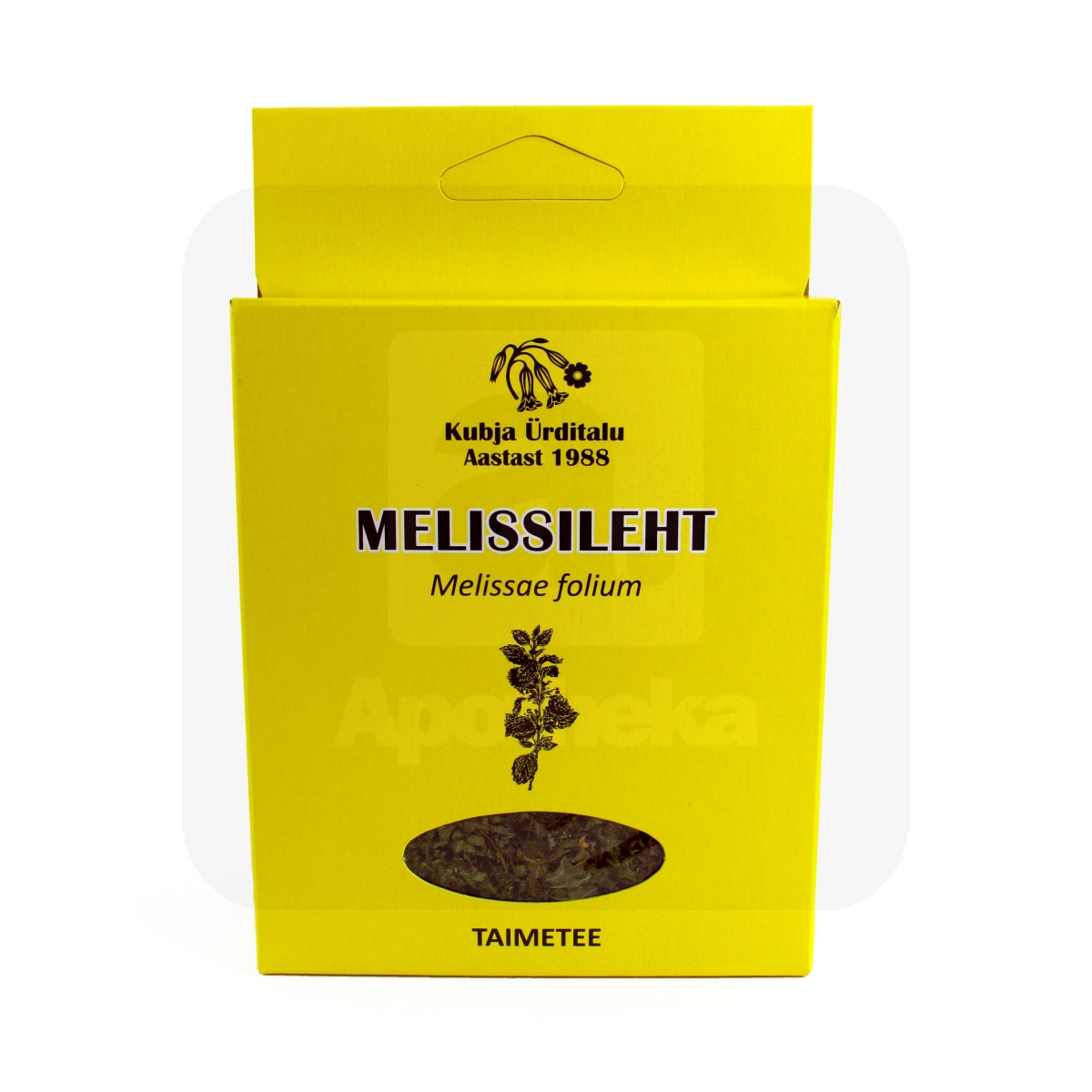 MELISSILEHED (MELISSAE FOLIA) 15G (KARP)