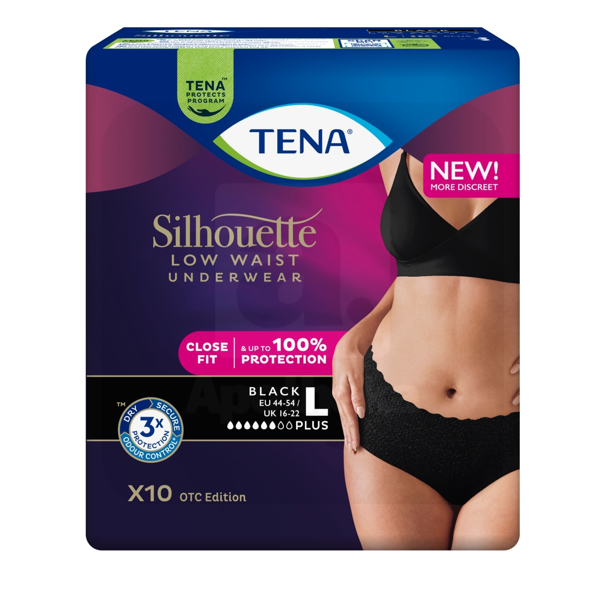 TENA SILHOUETTE PANTS PLUS MUSTAD L N10 - Изображение товара