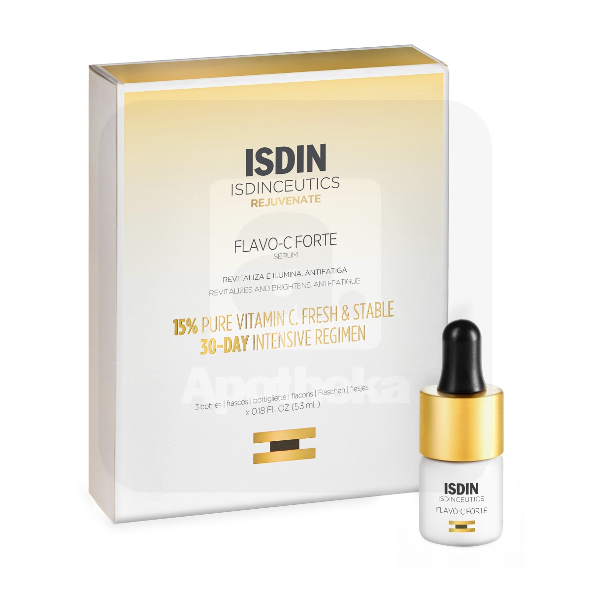 ISDIN FLAVO-C FORTE SEERUM C-VITAMIINIGA 5,3ML N3 - Изображение товара