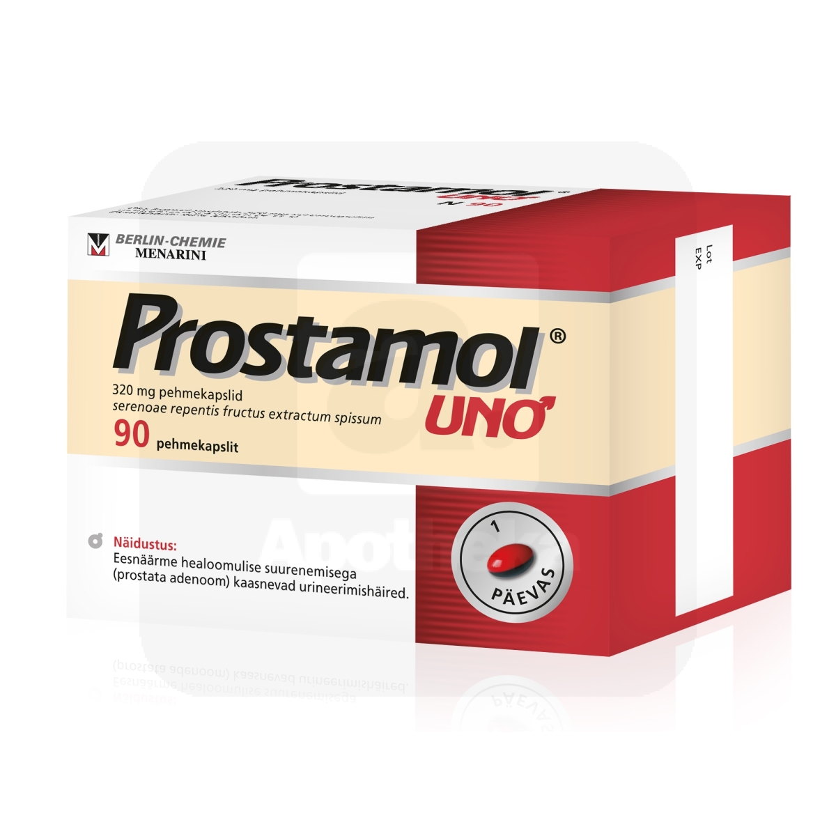 PROSTAMOL UNO PEHMEKAPSEL 320MG N90 - Изображение товара 1