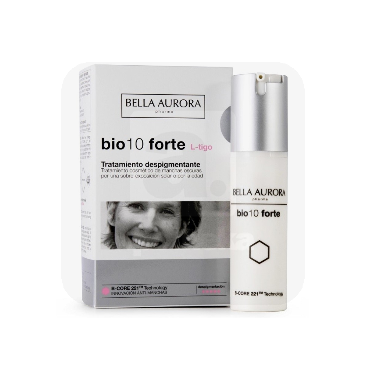 BELLA AURORA BIO10 FORTE L+TIGO NÄOKREEM PIGMENDLAIKUDELE 30ML