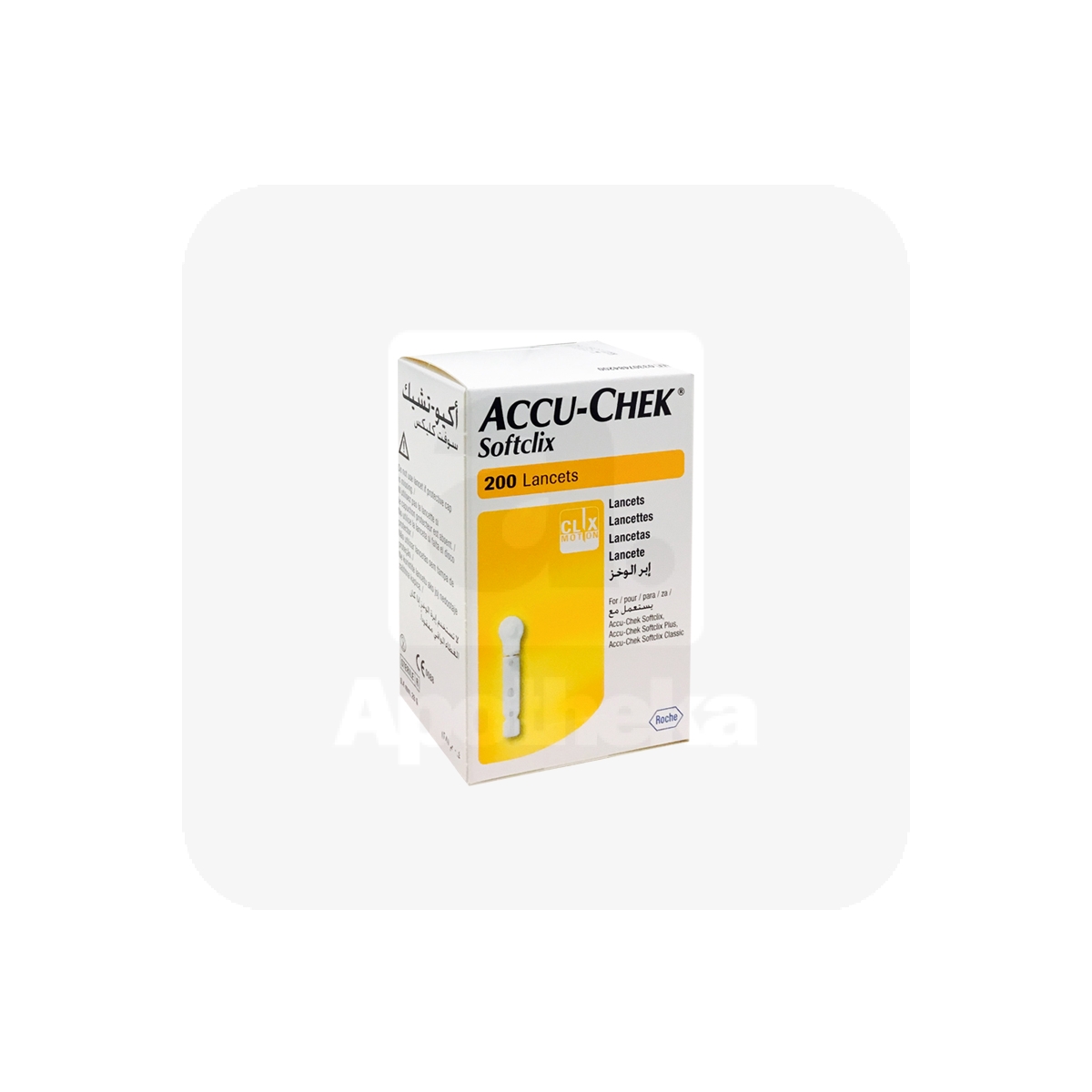 ACCU-CHEK SOFTCLIX II LANTSETID N200 - Изображение товара