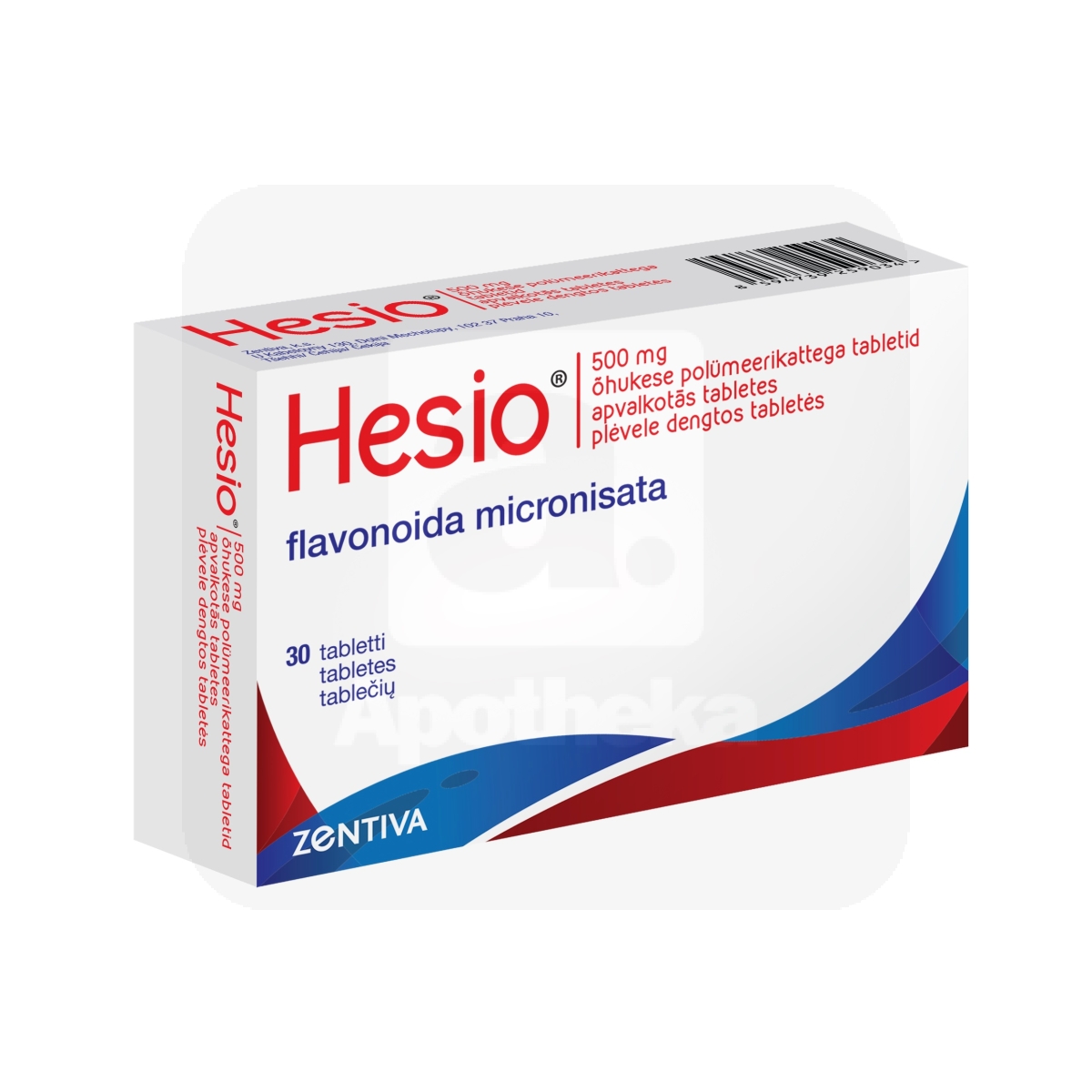 HESIO KATTEGA TBL 450MG+50MG N30