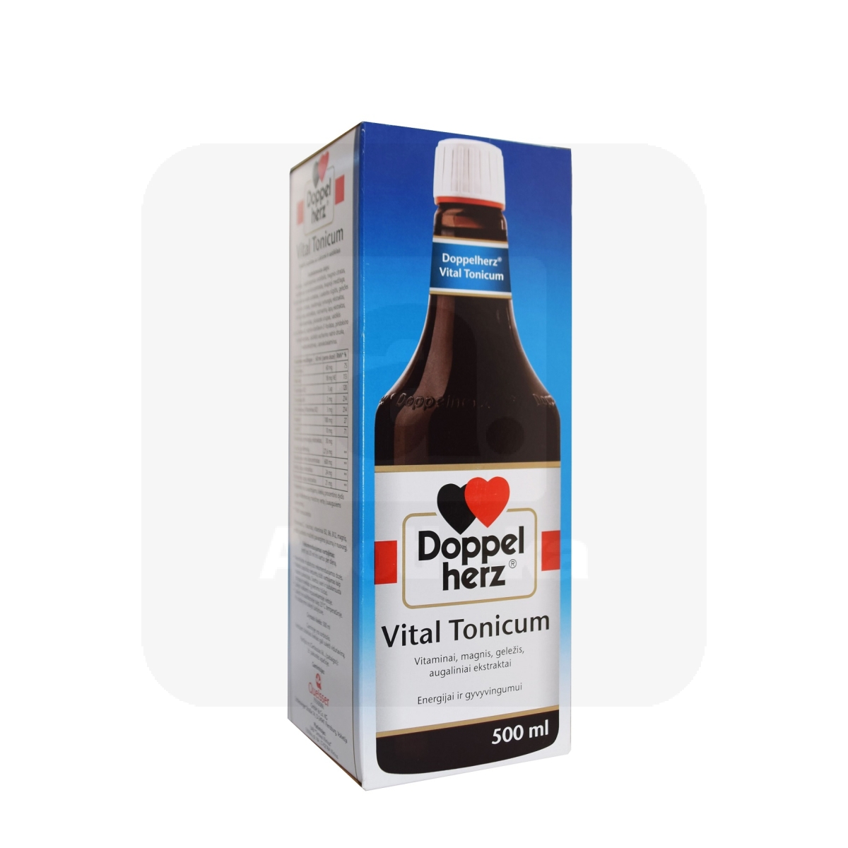 DOPPELHERZ VITAL TONIKUM 500ML (ALKOHOLIVABA) - Изображение товара