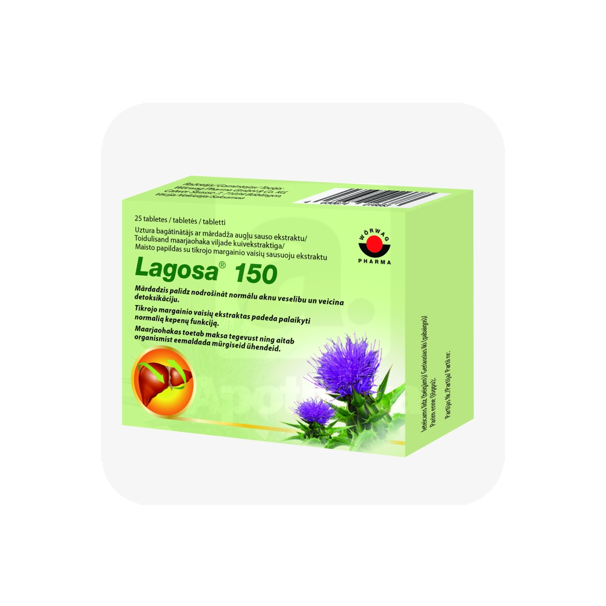 LAGOSA TBL 150MG N25