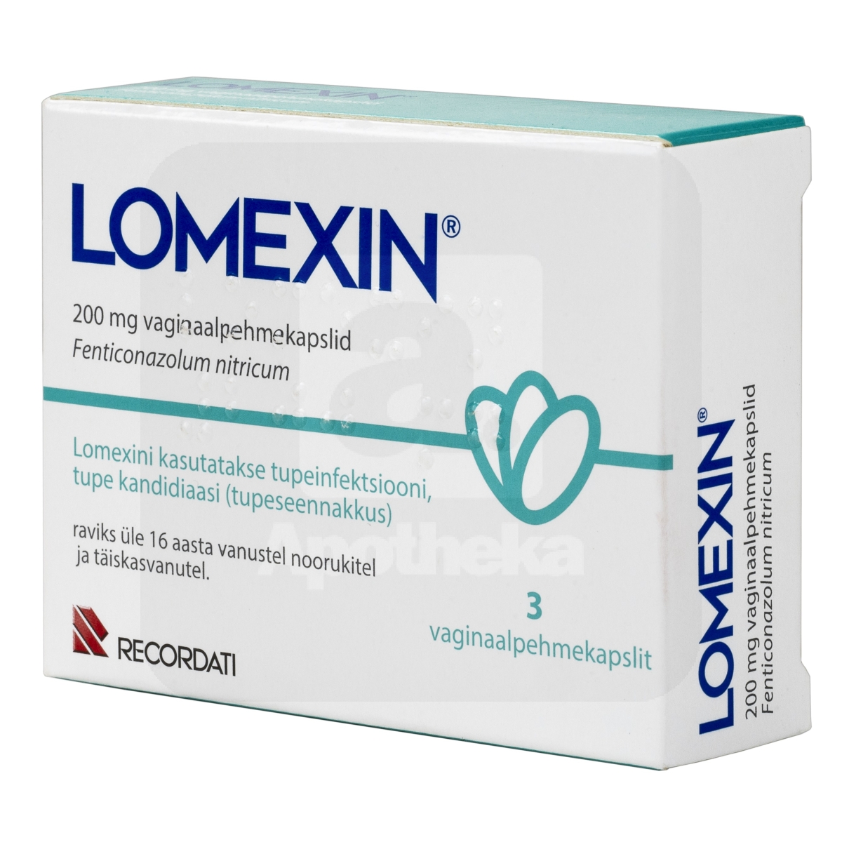 LOMEXIN VAGIN CAPS 200MG N3 - Изображение товара