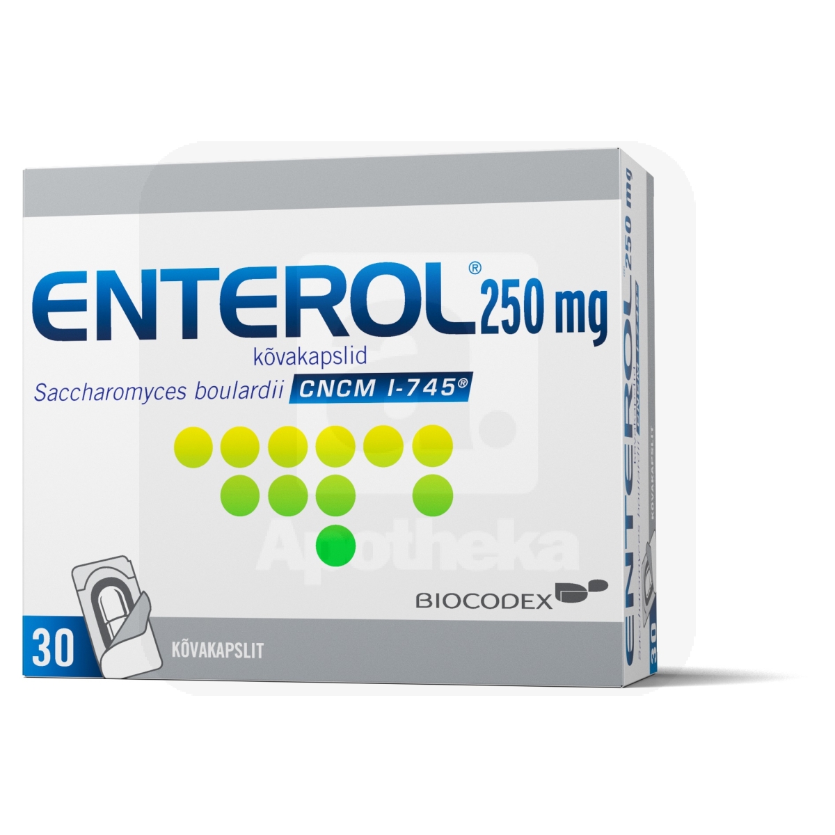 ENTEROL CAPS 250MG N30 - Изображение товара