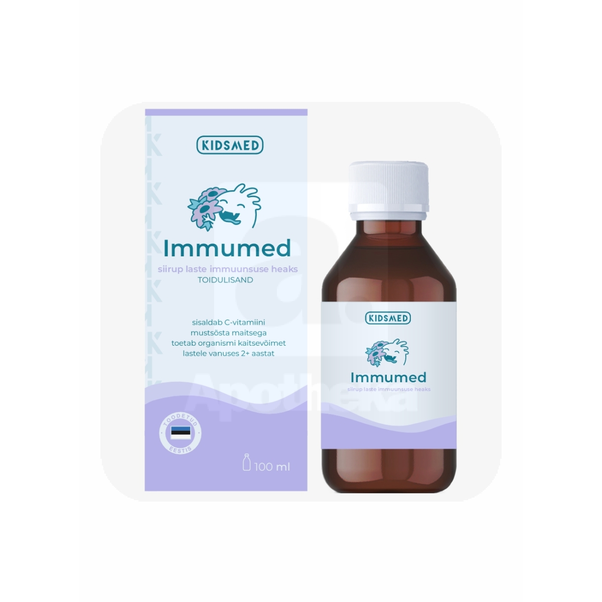 KIDSMED IMMUMED IMMUUNSUSSIIRUP LASTELE 100ML - Изображение товара