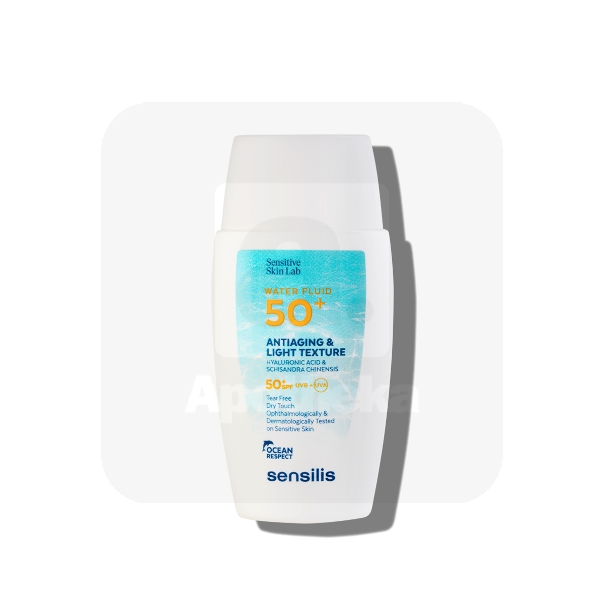 SENSILIS PÄIKESEKAITSEFLUID VANANEMISVASTANE SPF50+ 40ML