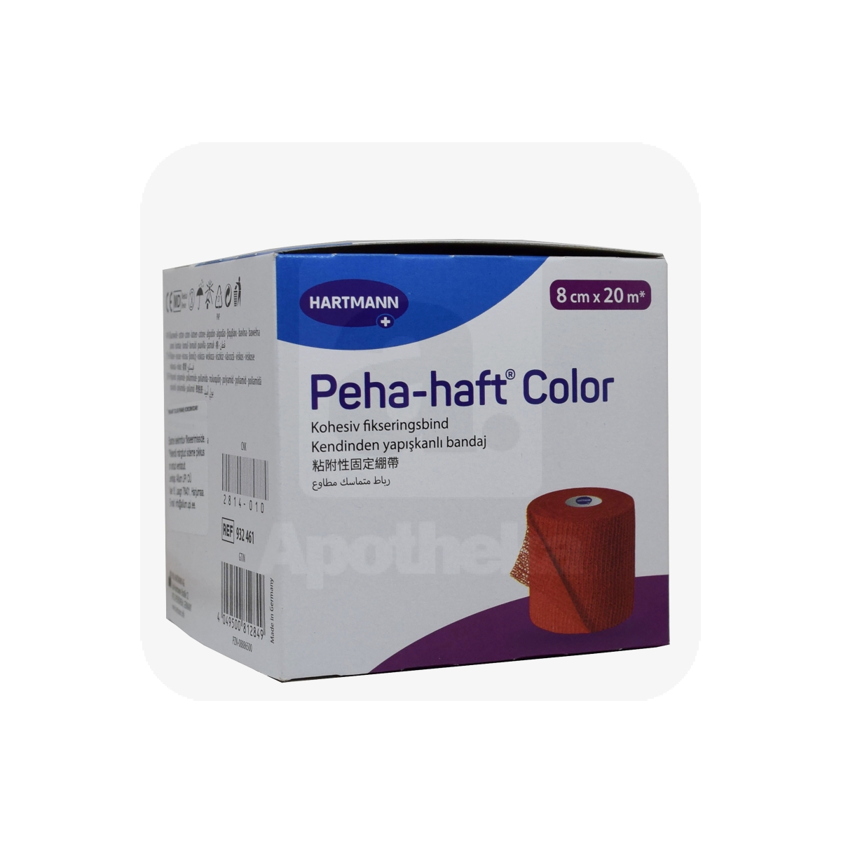 PEHA-HAFT COLOR (PUNANE) 8CMX20M/932461/