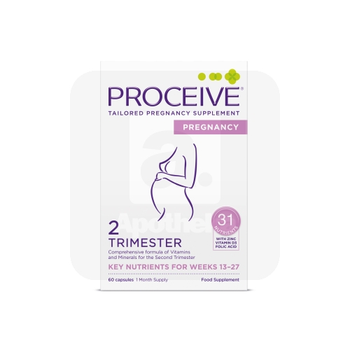 PROCEIVE PREGNANCY TRIMESTER 2 KAPSLID N60